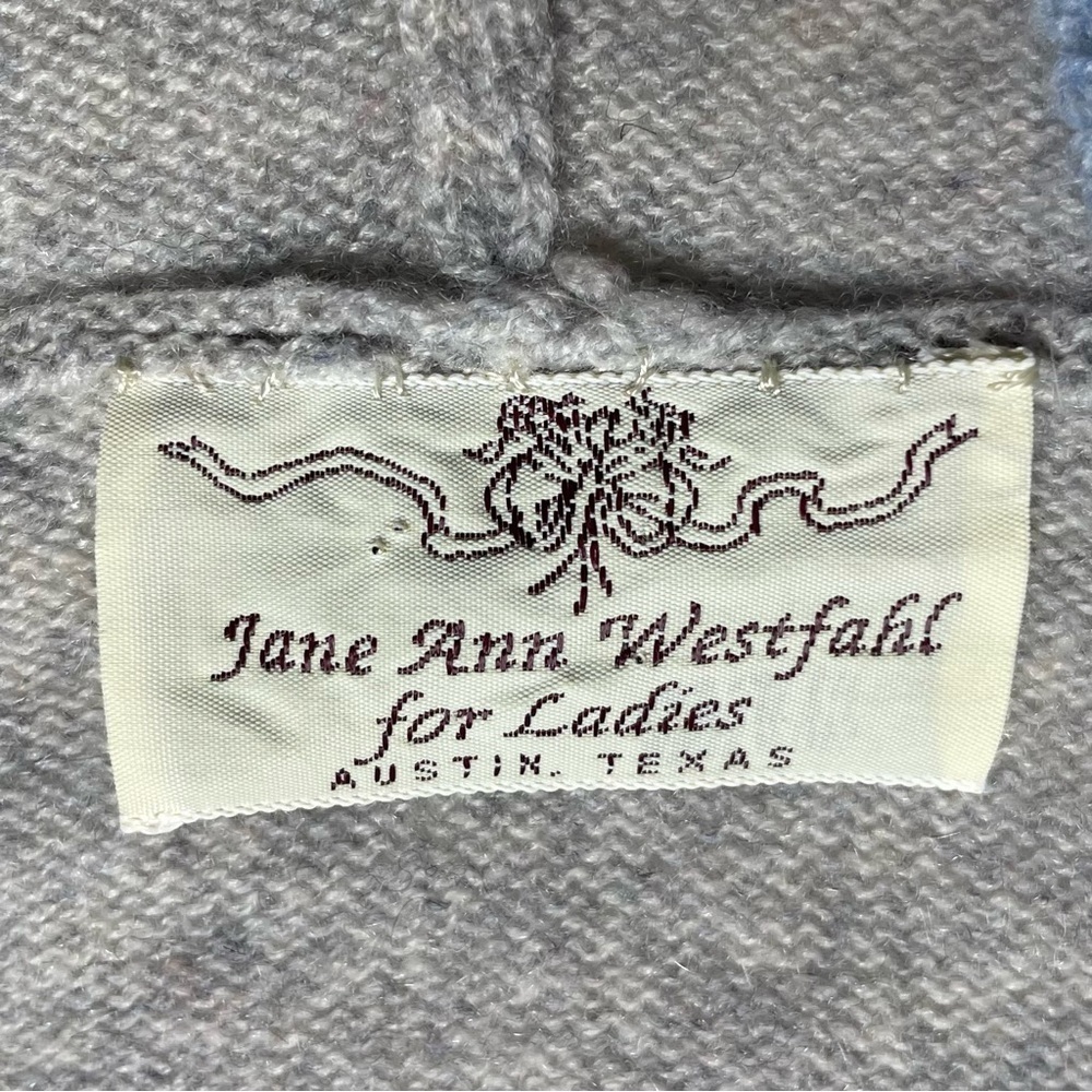 100% Cashmere Hoodie by Jane Ann Westfahl Lagenlook M - Picture 5 of 11